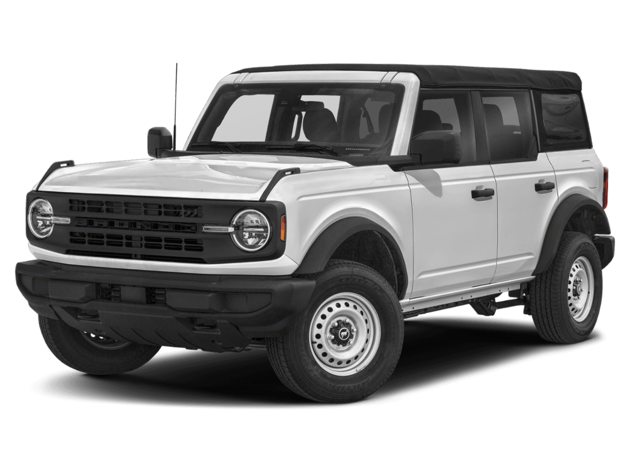 2022 Ford Bronco Base - Front 3/4, facing to the left