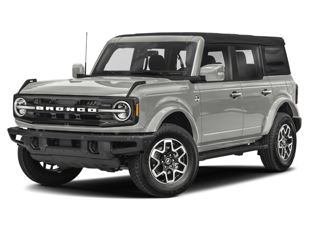 2022 Ford Bronco Outer Banks - Front 3/4, facing to the left