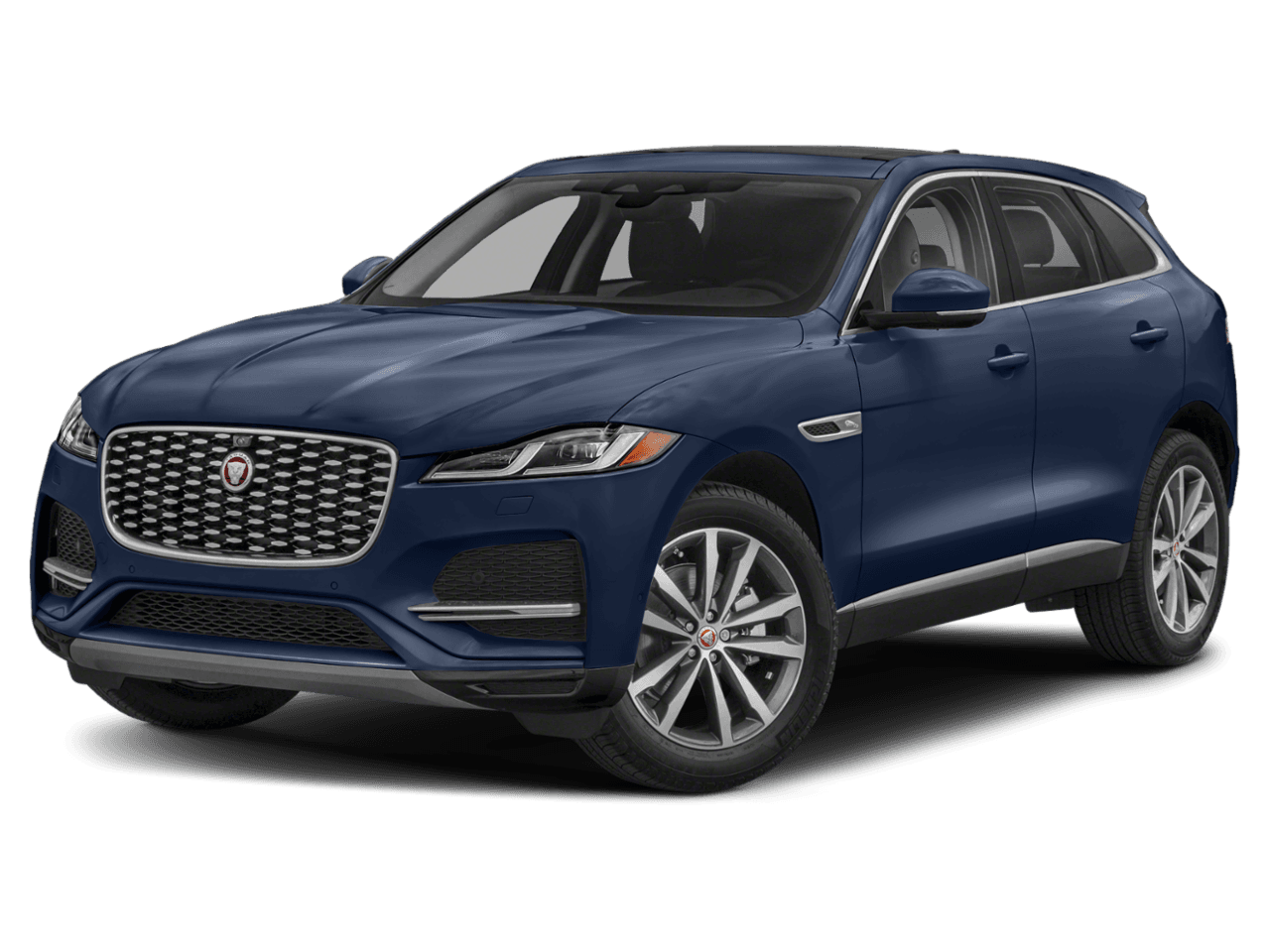2022 Jaguar F-PACE S - Front 3/4, facing to the left