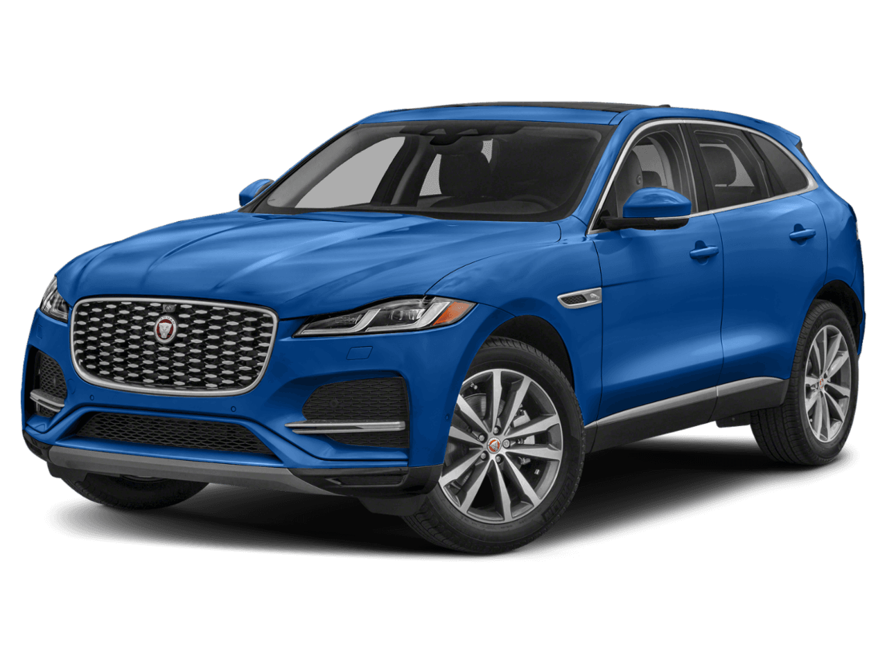 2022 Jaguar F-PACE SVR - Front 3/4, facing to the left