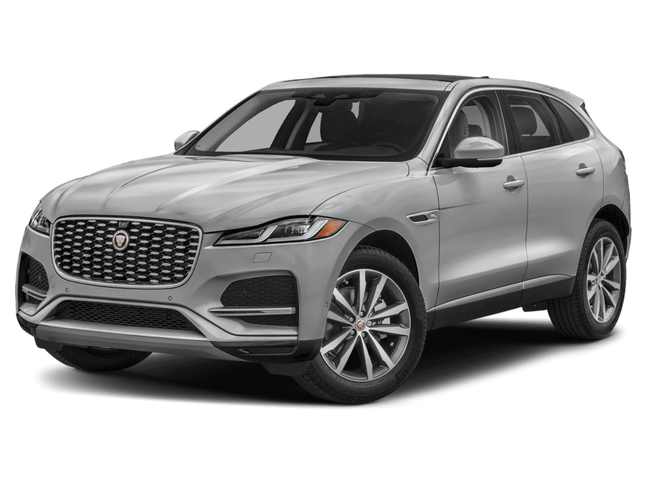 2022 Jaguar F-PACE SVR - Front 3/4, facing to the left