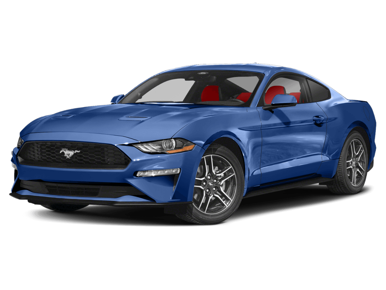 2022 Ford Mustang EcoBoost Premium - Front 3/4, facing to the left