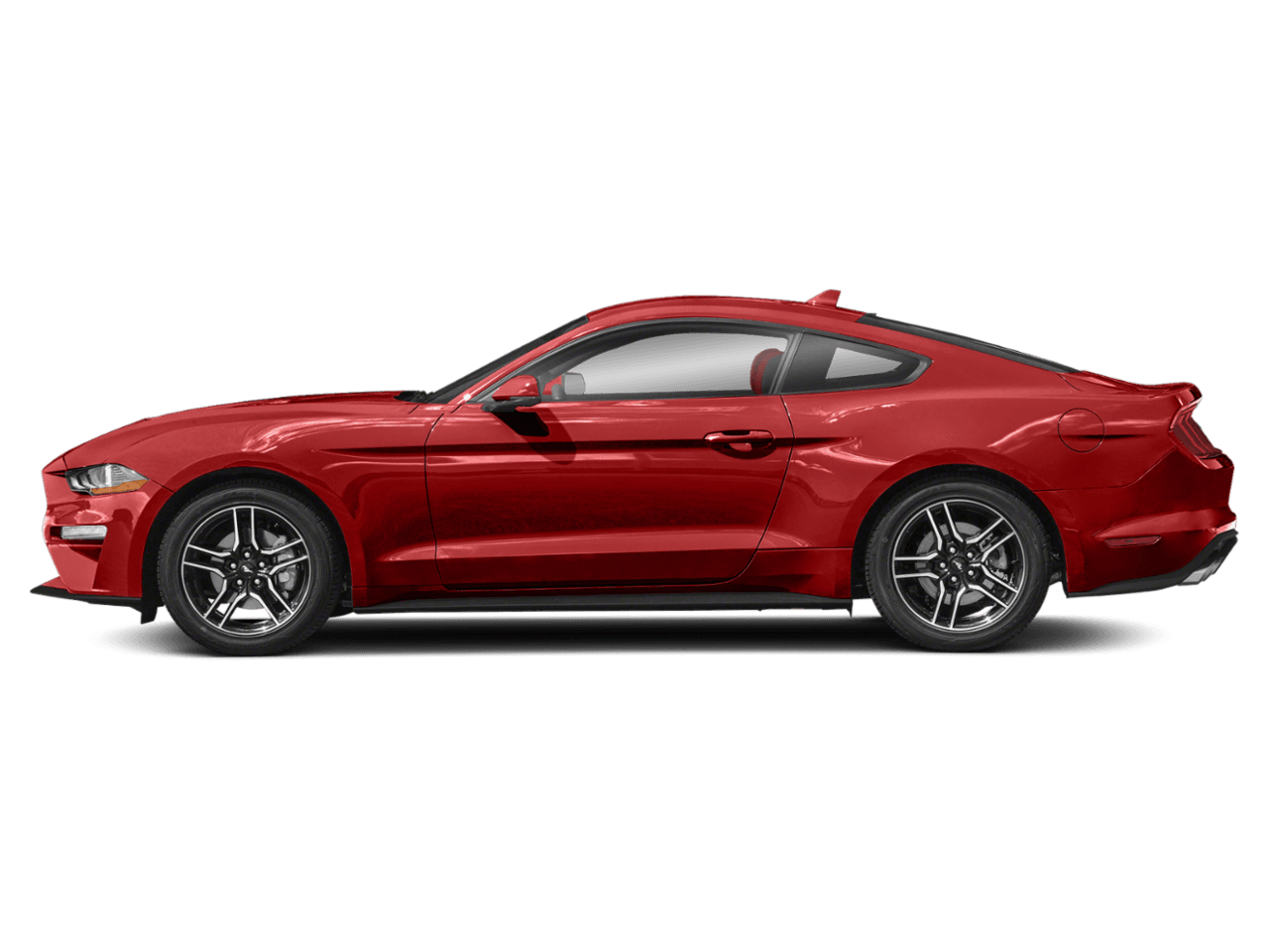2022 Ford Mustang EcoBoost Premium - Profile, facing to the left