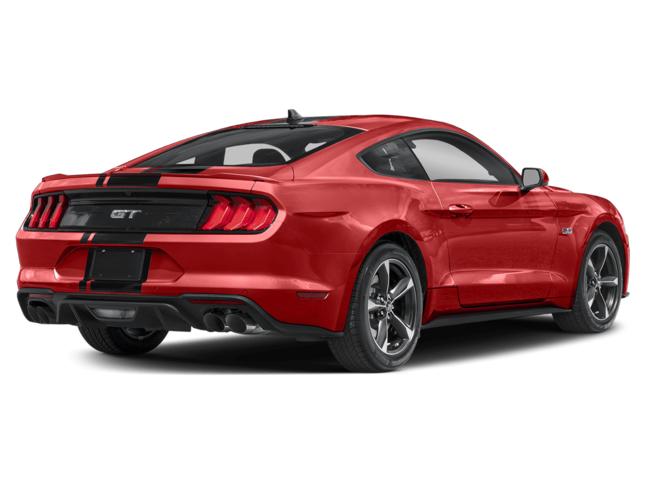 2022 Ford Mustang GT - Rear 3/4, facing to the right
