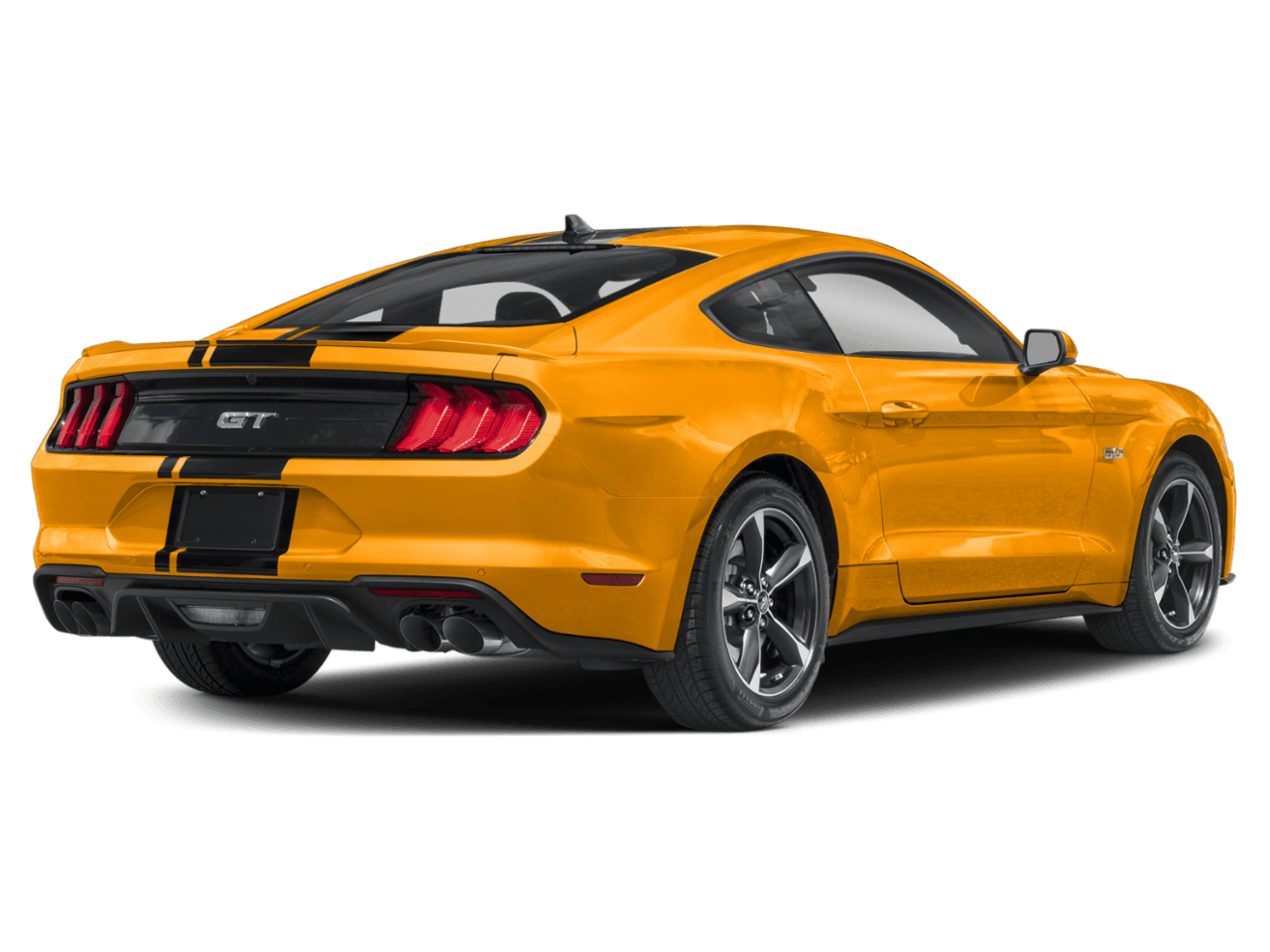 2022 Ford Mustang GT - Rear 3/4, facing to the right