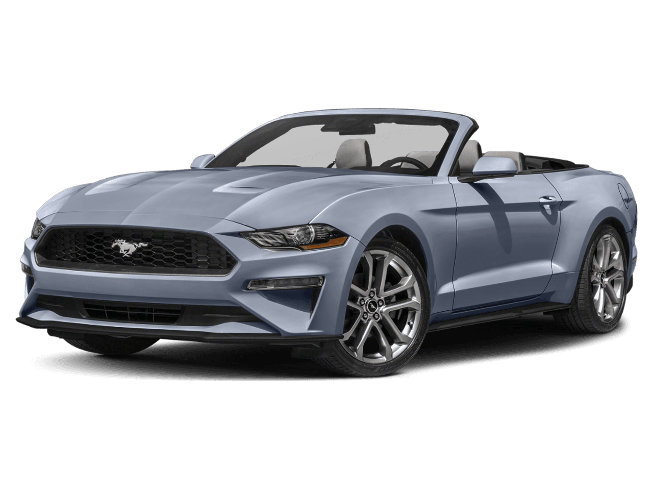 2022 Ford Mustang EcoBoost Premium - Front 3/4, facing to the left