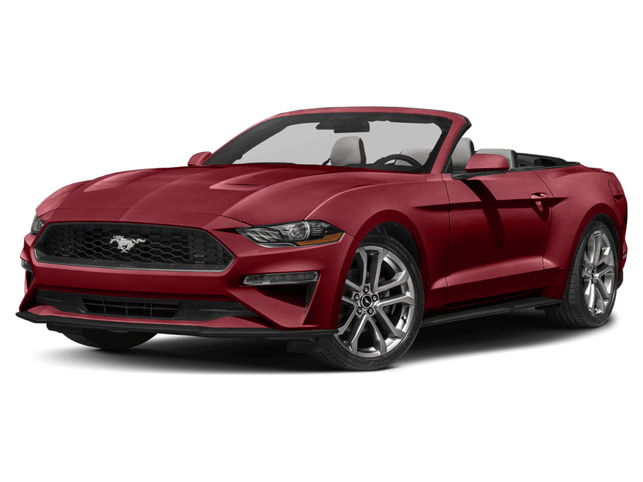 2022 Ford Mustang EcoBoost Premium - Front 3/4, facing to the left