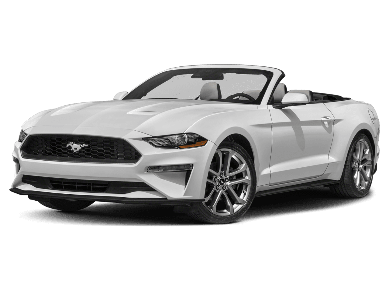 2022 Ford Mustang EcoBoost Premium - Front 3/4, facing to the left