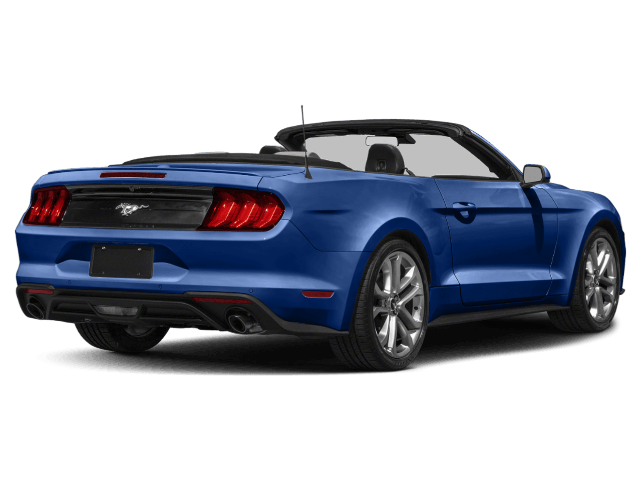 2022 Ford Mustang EcoBoost Premium - Rear 3/4, facing to the right