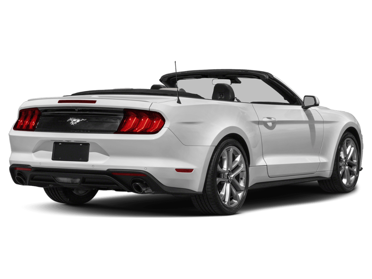 2022 Ford Mustang EcoBoost Premium - Rear 3/4, facing to the right