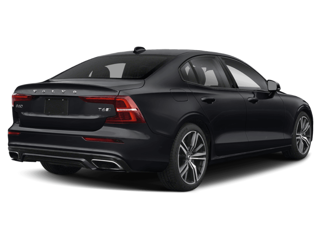 2022 Volvo S60 Black Edition R-Design - Rear 3/4, facing to the right