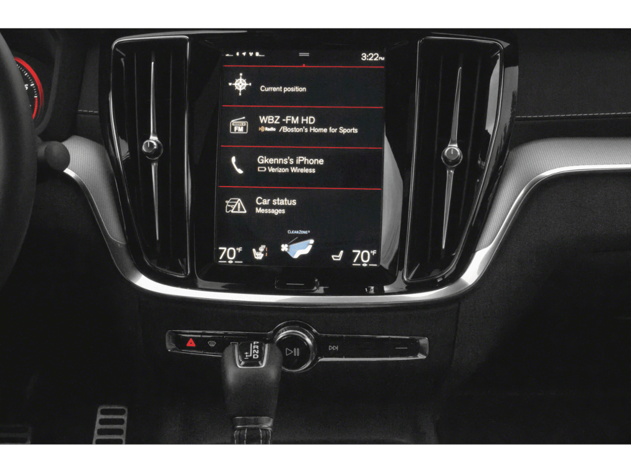 2022 Volvo S60 Black Edition R-Design - Interior Stereo System