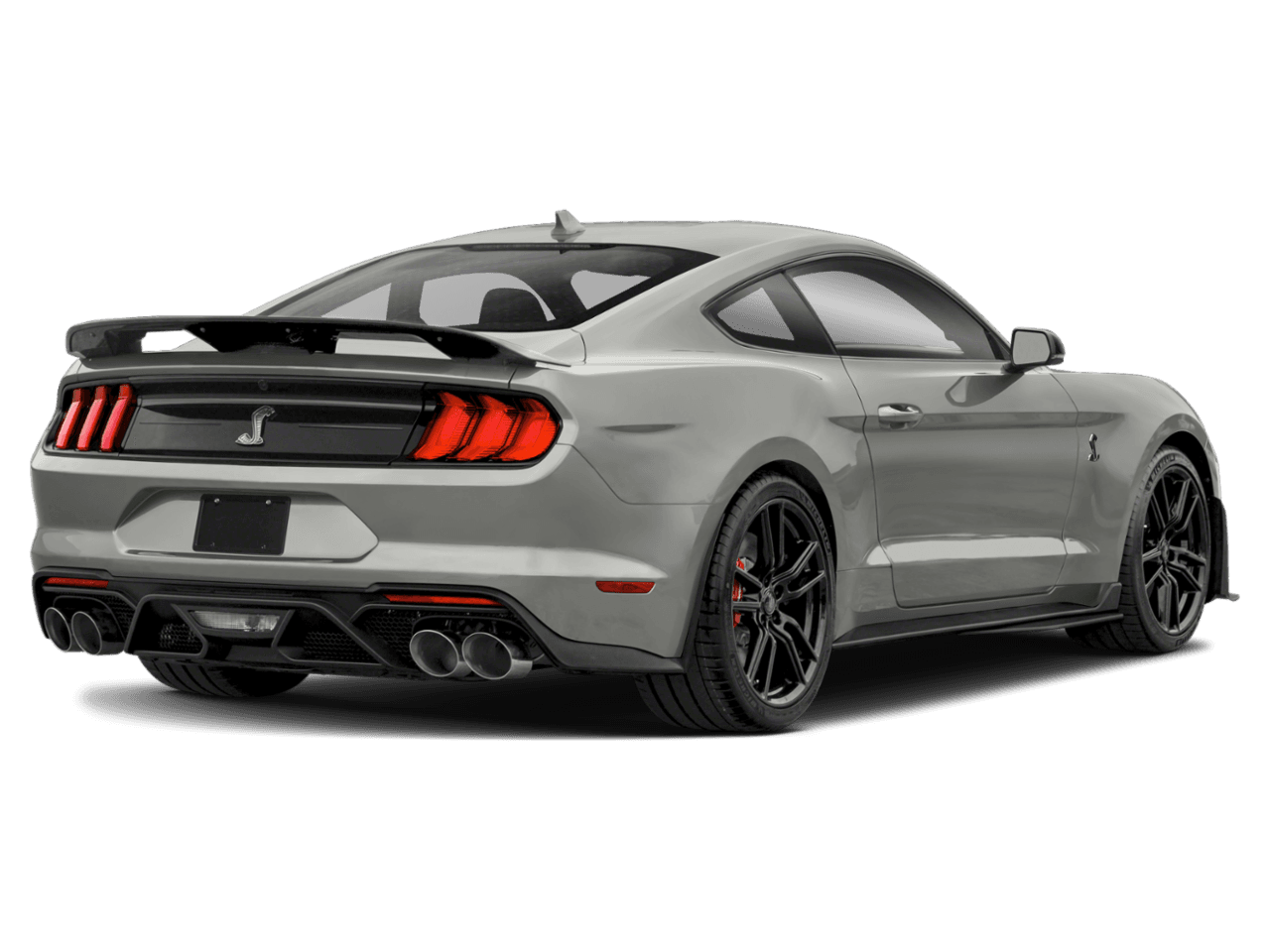 2022 Ford Mustang Shelby GT500 - Rear 3/4, facing to the right