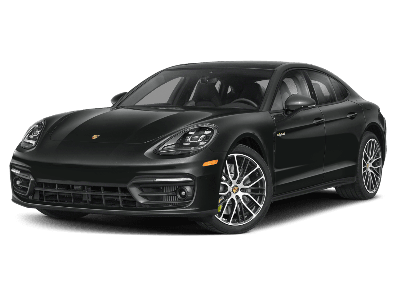 2022 Porsche Panamera 4 E-Hybrid Platinum Edition - Front 3/4, facing to the left