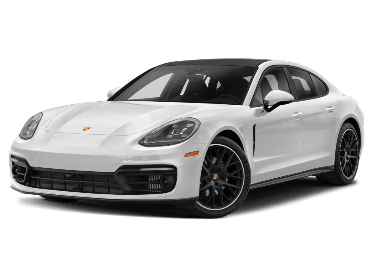 2022 Porsche Panamera Platinum Edition - Front 3/4, facing to the left