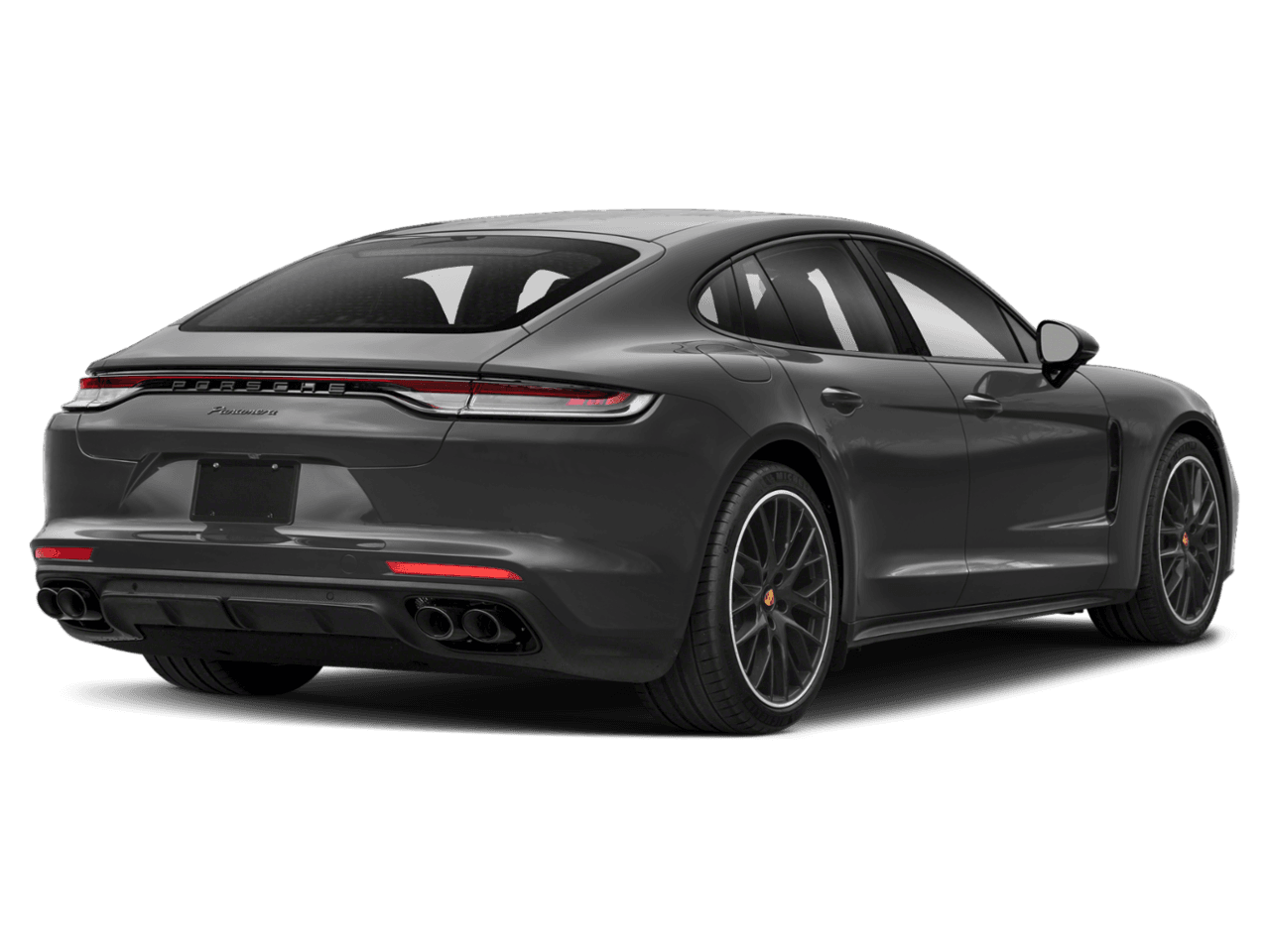 2022 Porsche Panamera 4 Platinum Edition - Rear 3/4, facing to the right