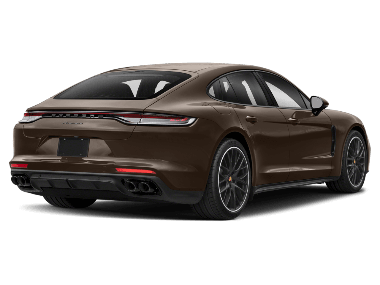 2022 Porsche Panamera 4 Platinum Edition - Rear 3/4, facing to the right