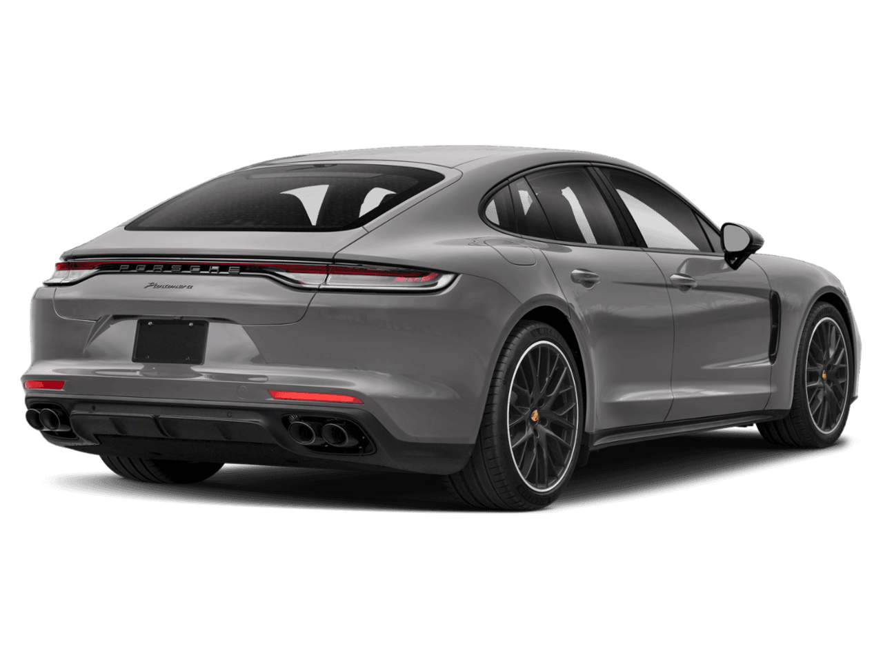 2022 Porsche Panamera 4 Platinum Edition - Rear 3/4, facing to the right