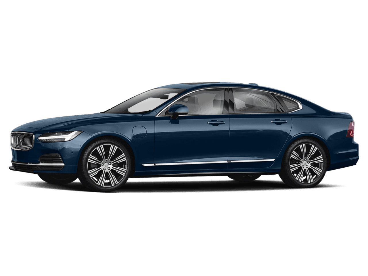 2022 Volvo S90 Recharge R-Design - Front 3/4, facing to the left