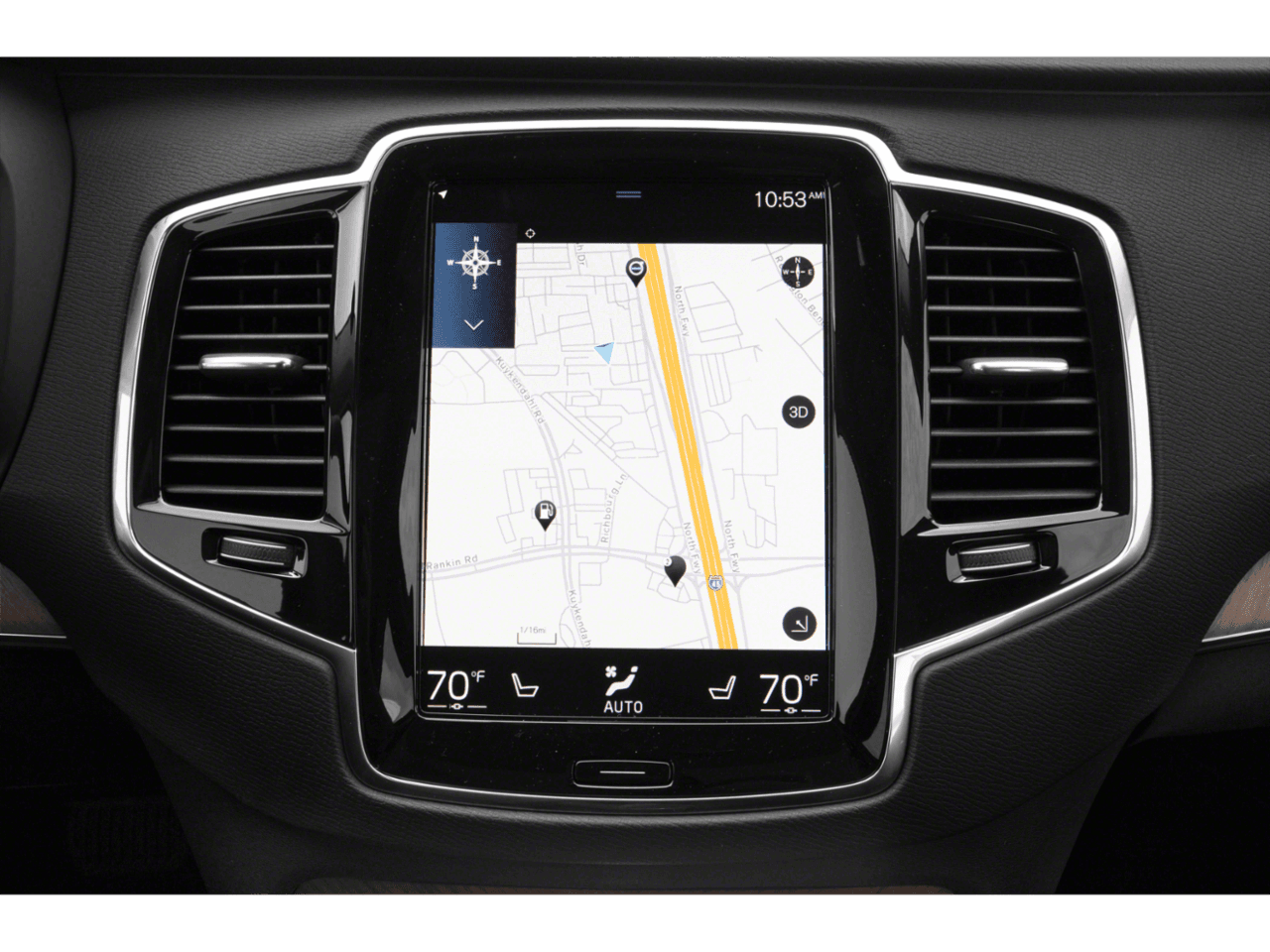 2022 Volvo XC90 Recharge Inscription - Interior Navigation System