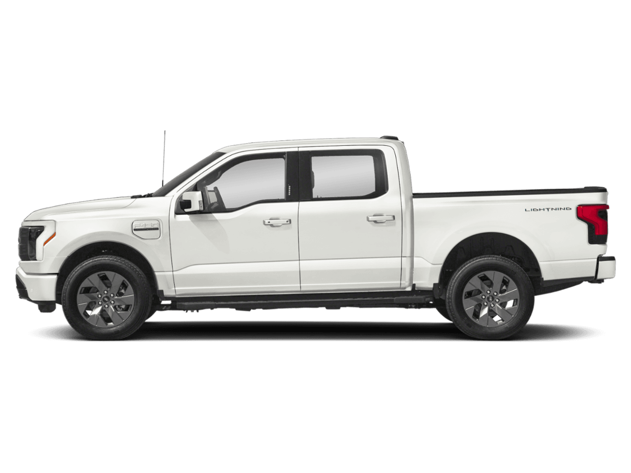 2022 Ford F-150 Lightning LARIAT - Profile, facing to the left