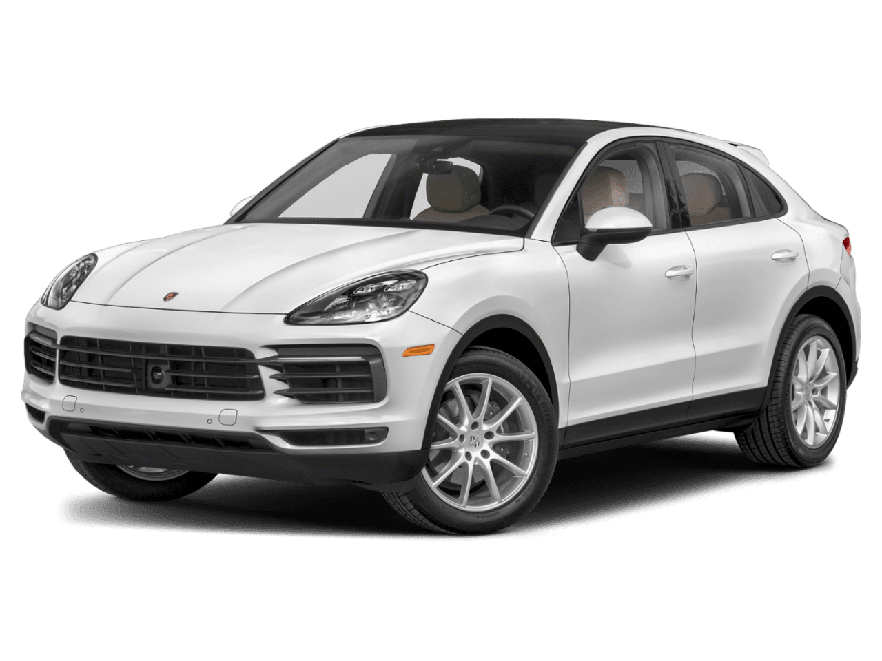 2022 Porsche Cayenne Platinum Edition - Front 3/4, facing to the left