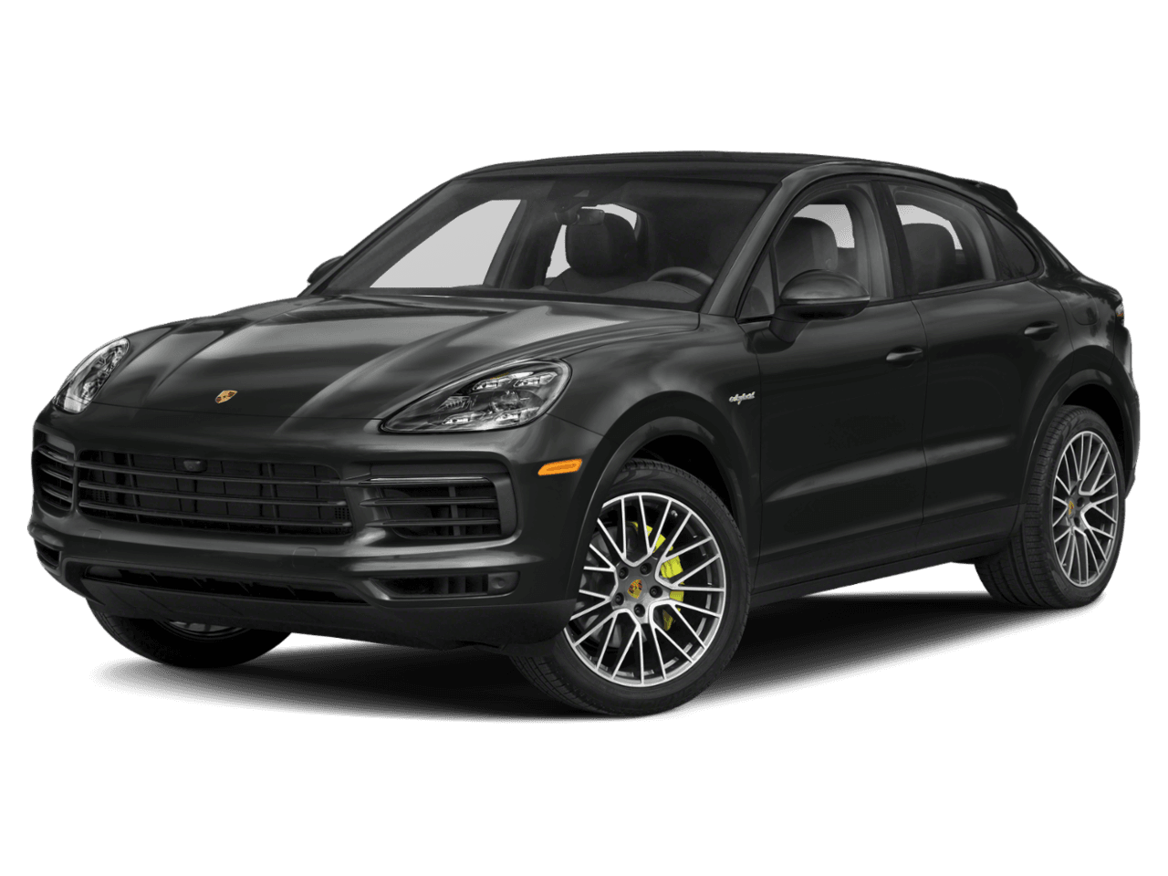 2022 Porsche Cayenne Platinum Edition Hybrid - Front 3/4, facing to the left