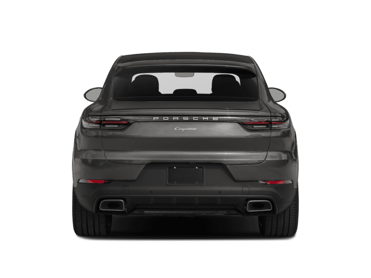 2022 Porsche Cayenne Platinum Edition Hybrid - Rear (full)