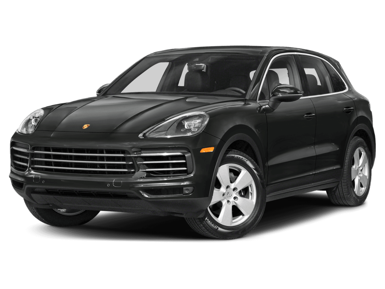 2022 Porsche Cayenne Platinum Edition - Front 3/4, facing to the left