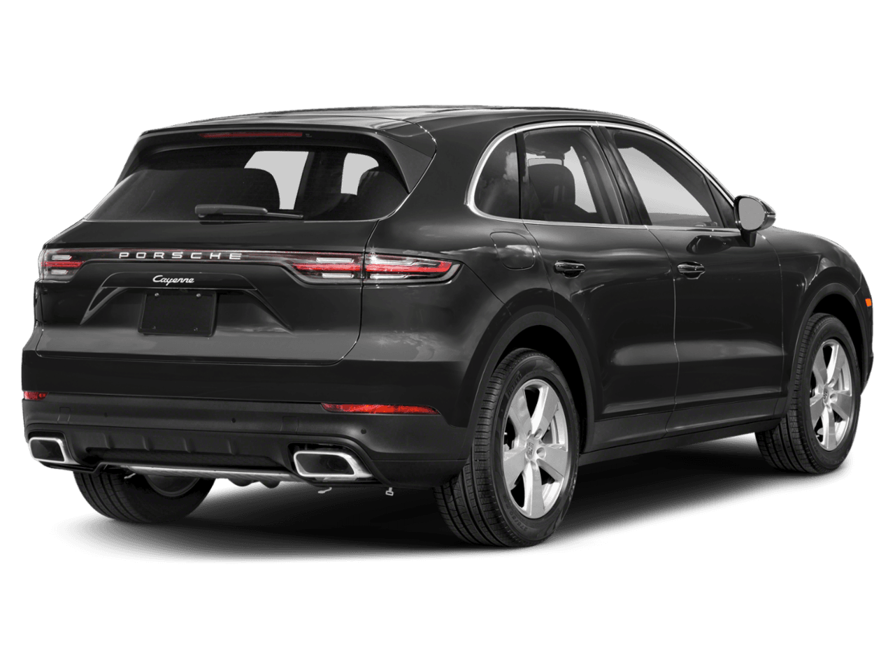 2022 Porsche Cayenne Platinum Edition - Rear 3/4, facing to the right