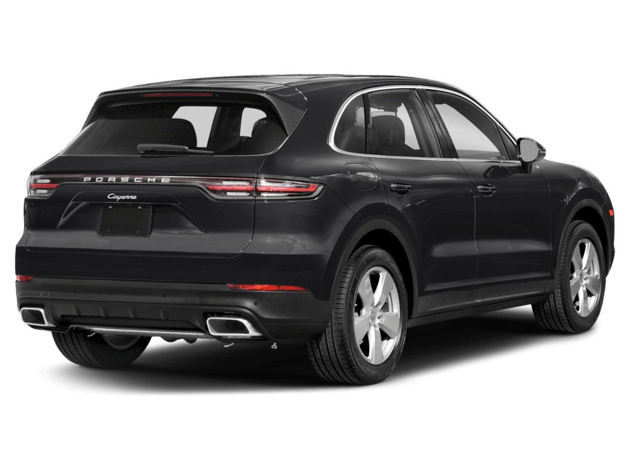 2022 Porsche Cayenne Platinum Edition - Rear 3/4, facing to the right