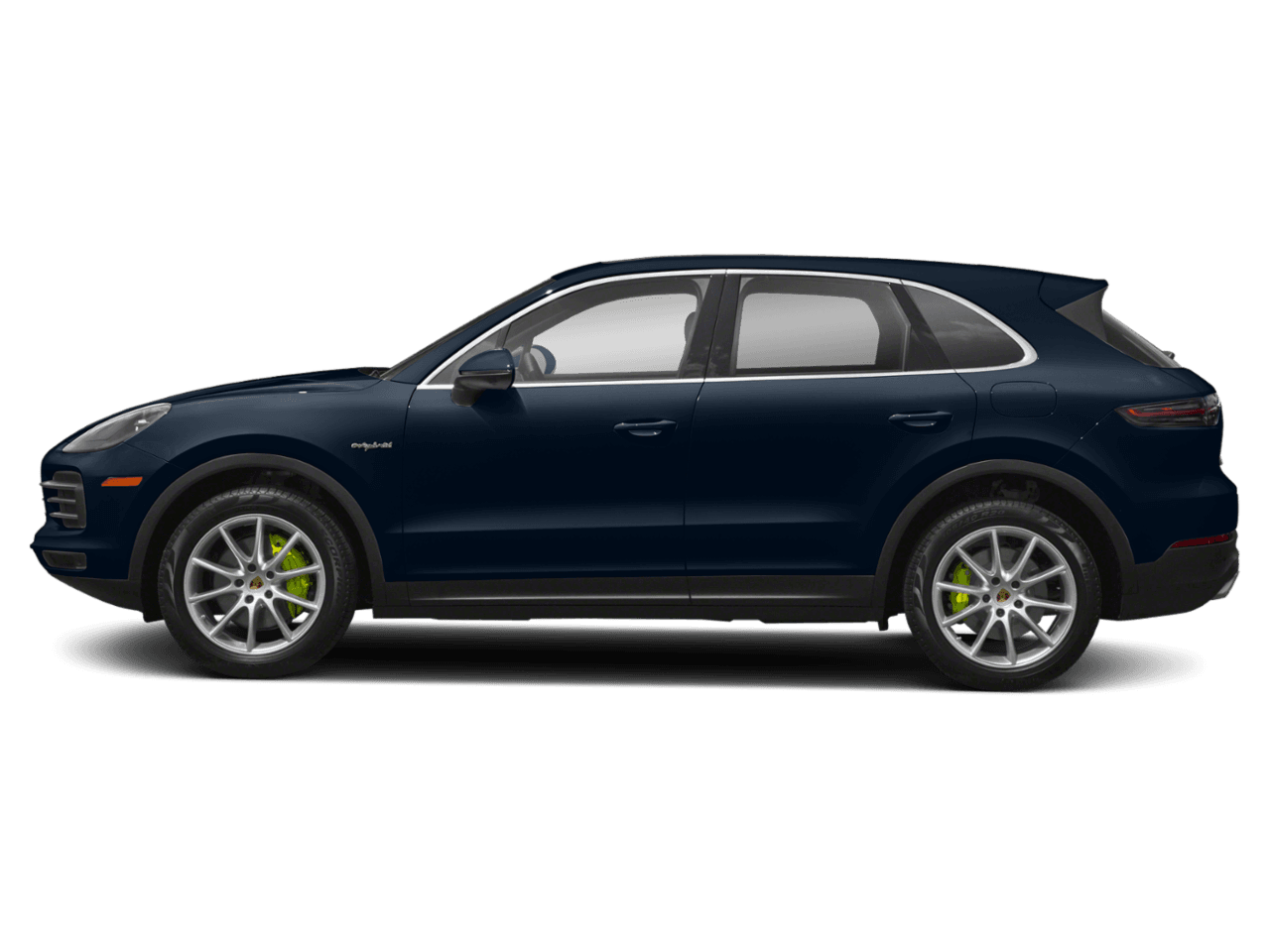 2022 Porsche Cayenne Platinum Edition E-Hybrid - Profile, facing to the left