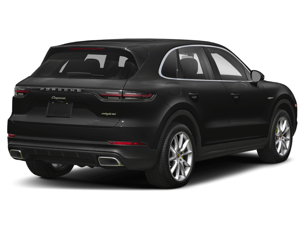 2022 Porsche Cayenne Platinum Edition E-Hybrid - Rear 3/4, facing to the right
