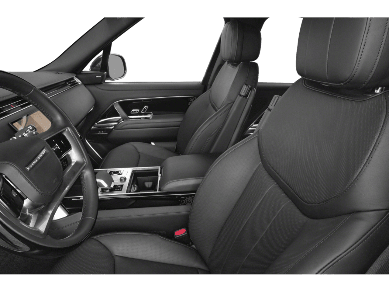 2023 Land Rover Range Rover SE - Interior Driver's Side with Door Open, Front Seat Feature