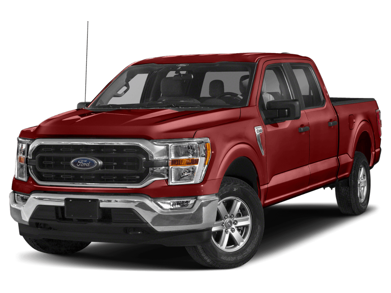 2023 Ford F-150 XLT - Front 3/4, facing to the left