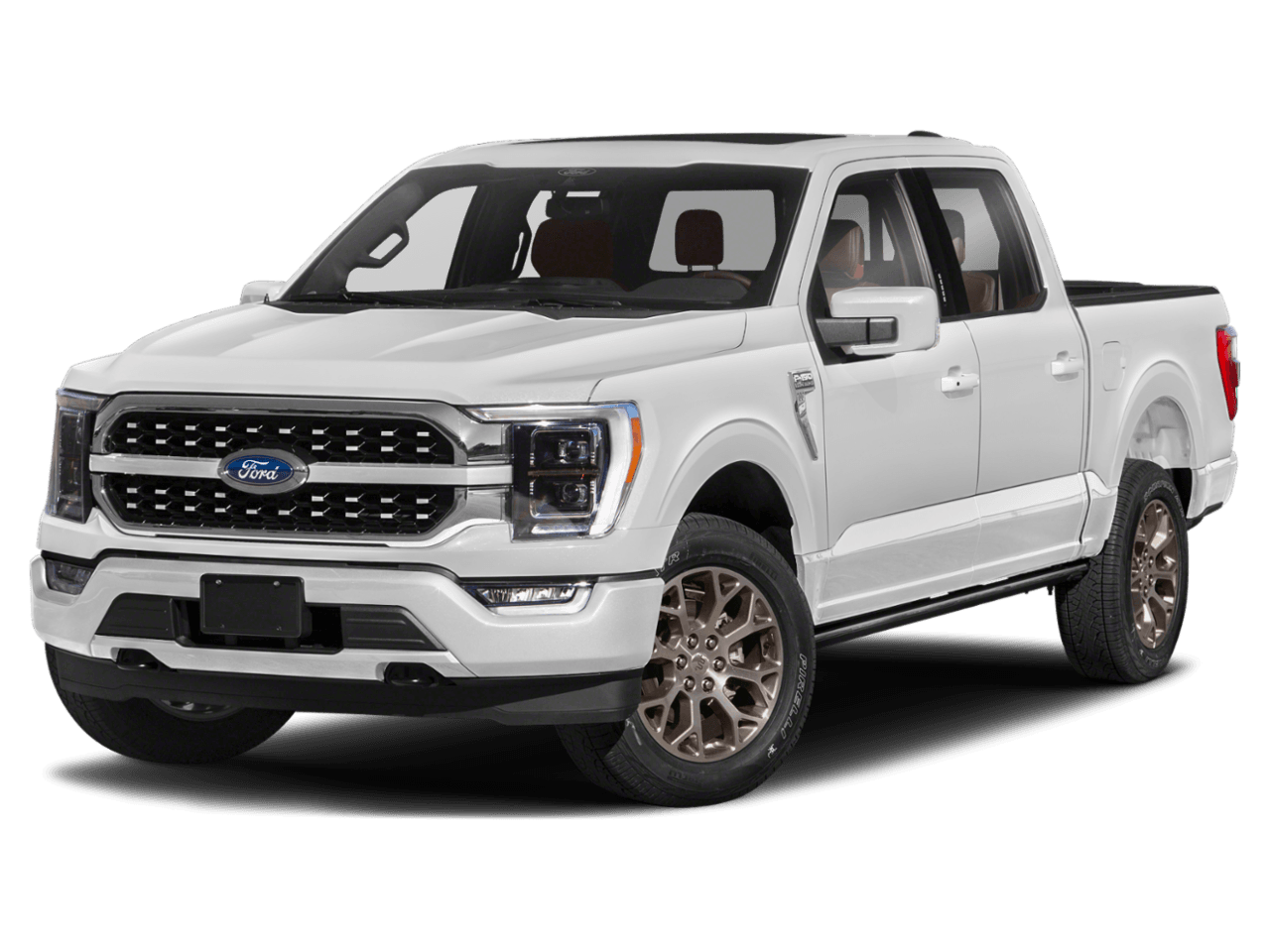 2023 Ford F-150 King Ranch - Front 3/4, facing to the left