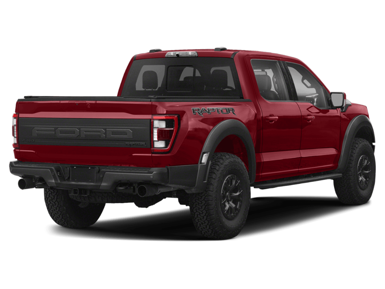 2023 Ford F-150 Raptor - Rear 3/4, facing to the right
