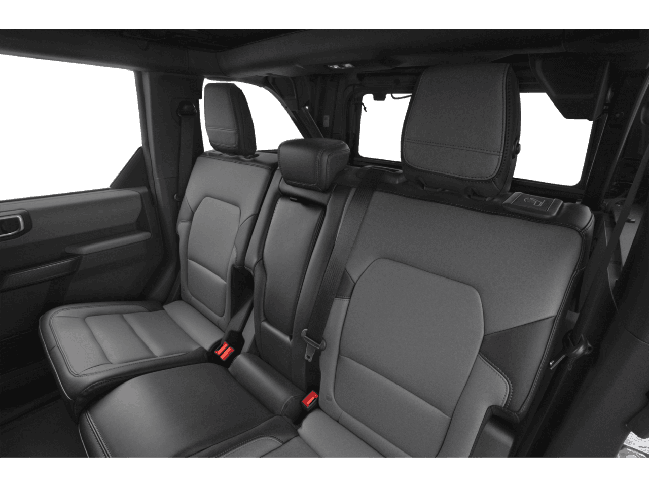 2023 Ford Bronco Everglades - Interior Rear seats