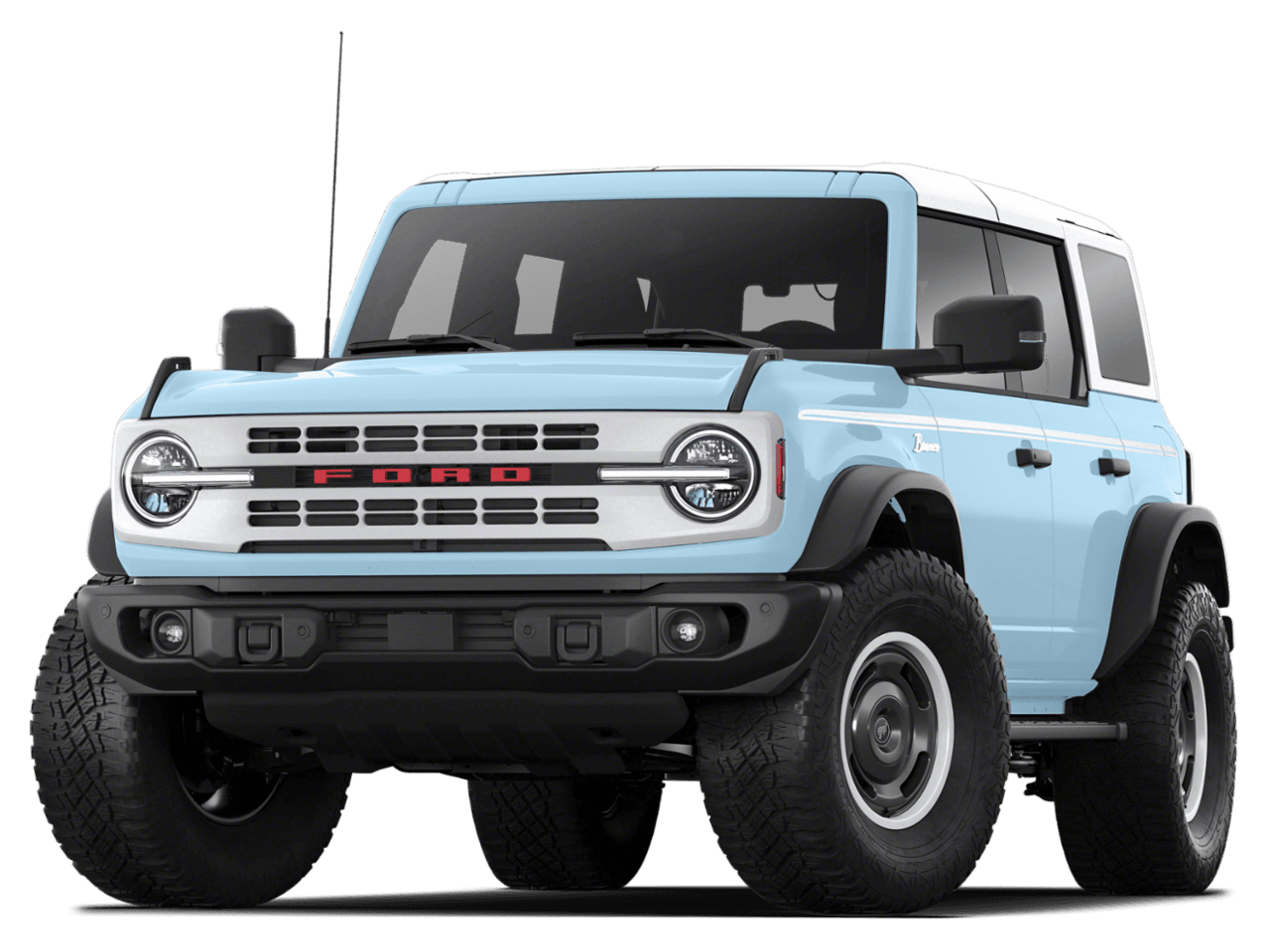 2023 Ford Bronco Heritage Limited Edition - Front 3/4, facing to the left
