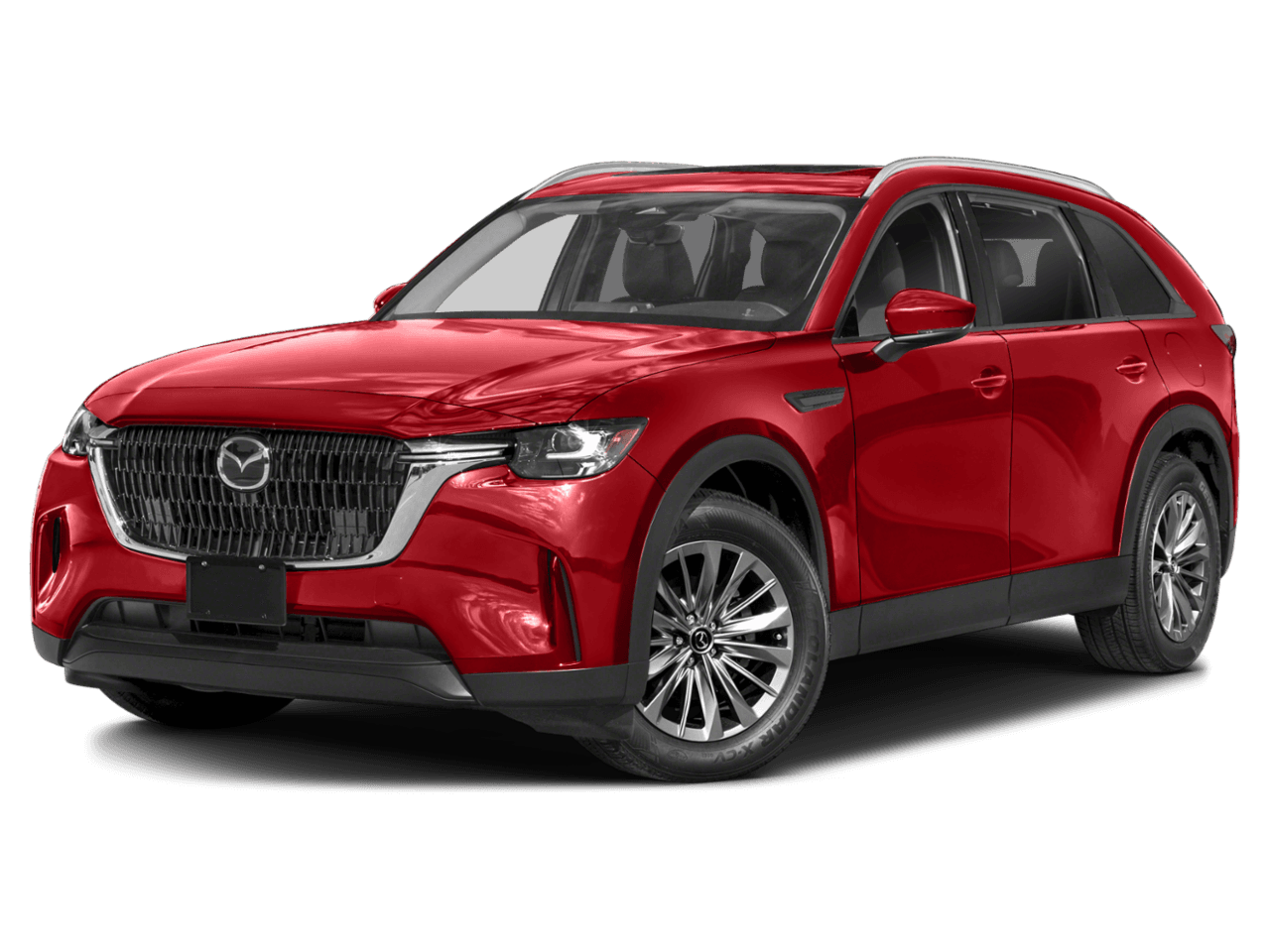 2024 Mazda CX-90 3.3 Turbo Preferred - Front 3/4, facing to the left