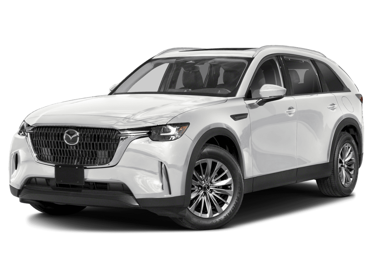 2024 Mazda CX-90 3.3 Turbo Preferred - Front 3/4, facing to the left
