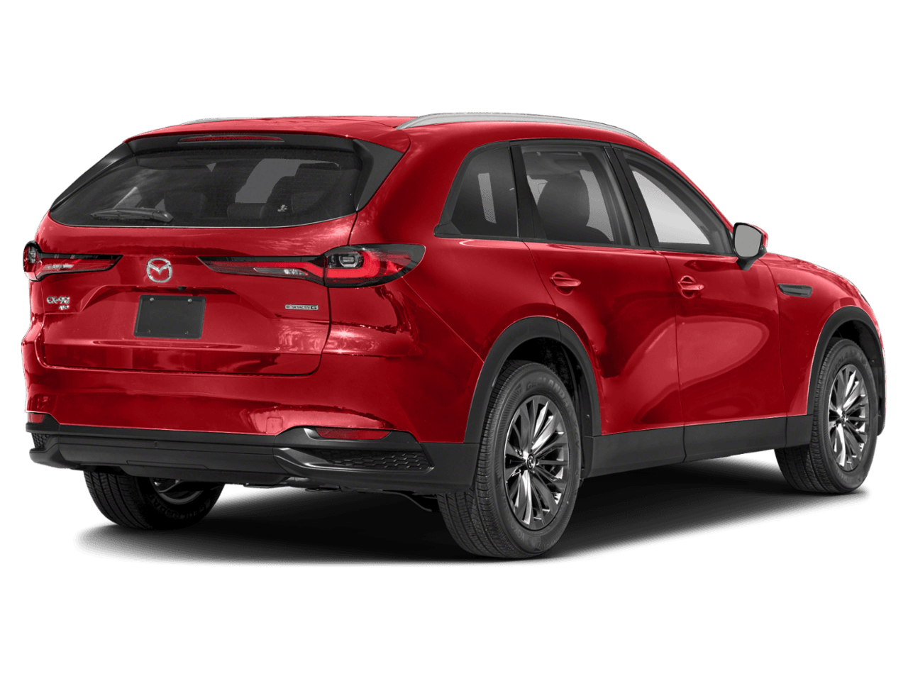 2024 Mazda CX-90 3.3 Turbo Preferred - Rear 3/4, facing to the right