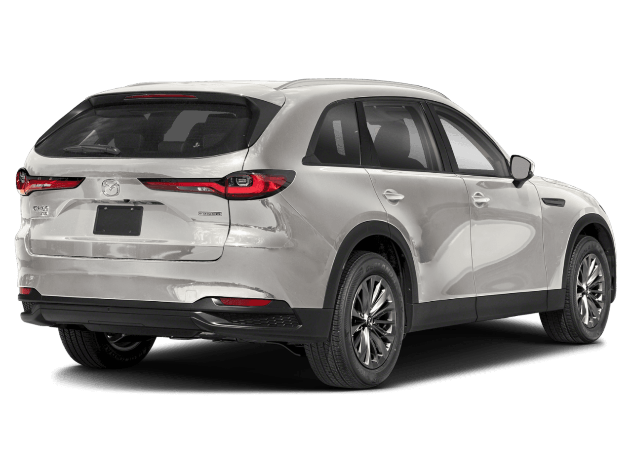 2024 Mazda CX-90 3.3 Turbo Preferred - Rear 3/4, facing to the right