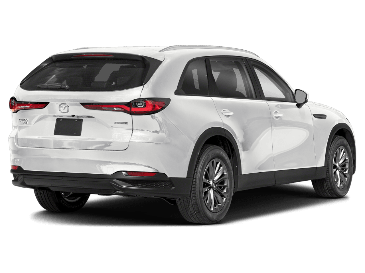 2024 Mazda CX-90 3.3 Turbo Preferred - Rear 3/4, facing to the right