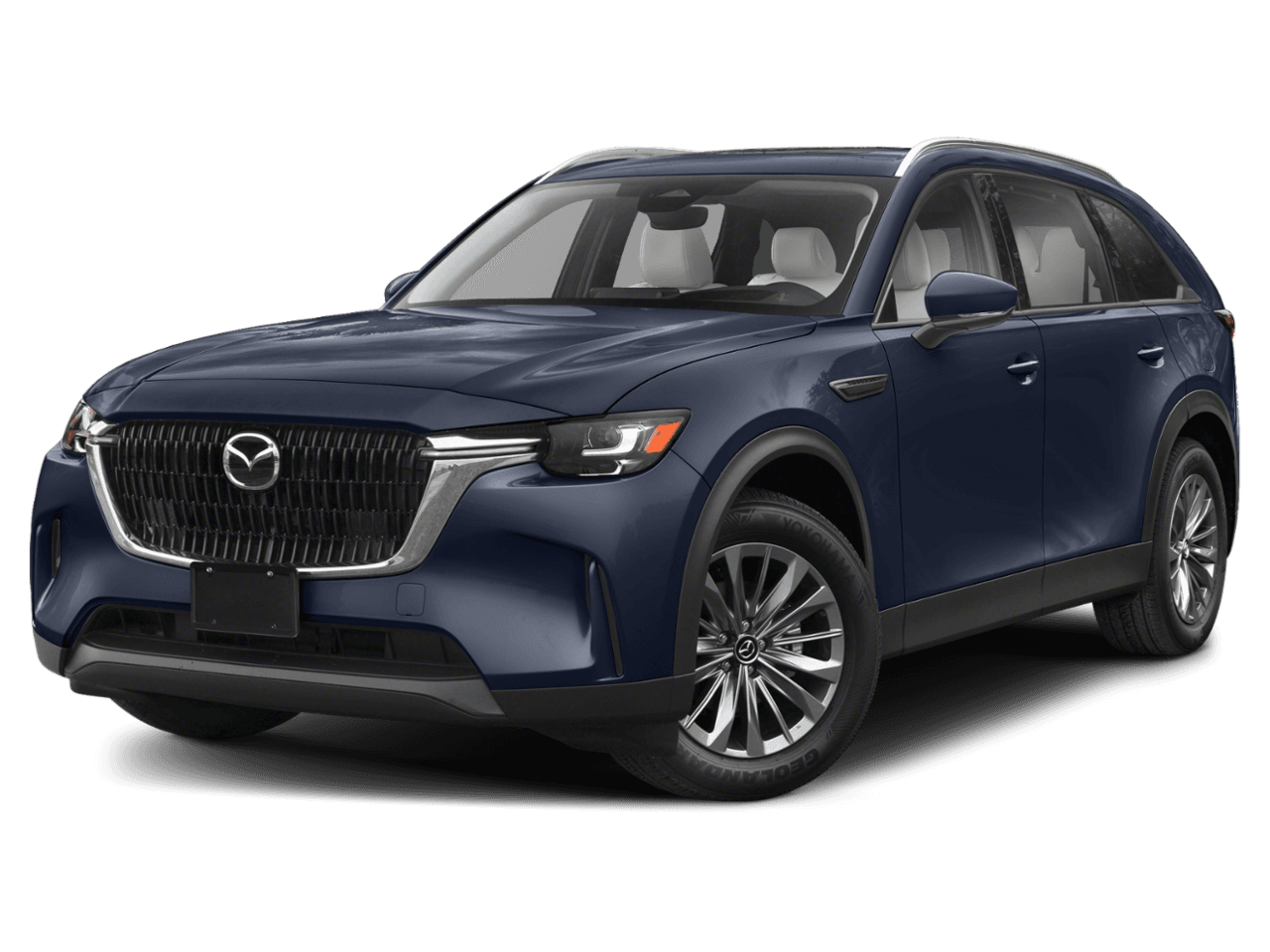 2024 Mazda CX-90 3.3 Turbo Preferred Plus - Front 3/4, facing to the left