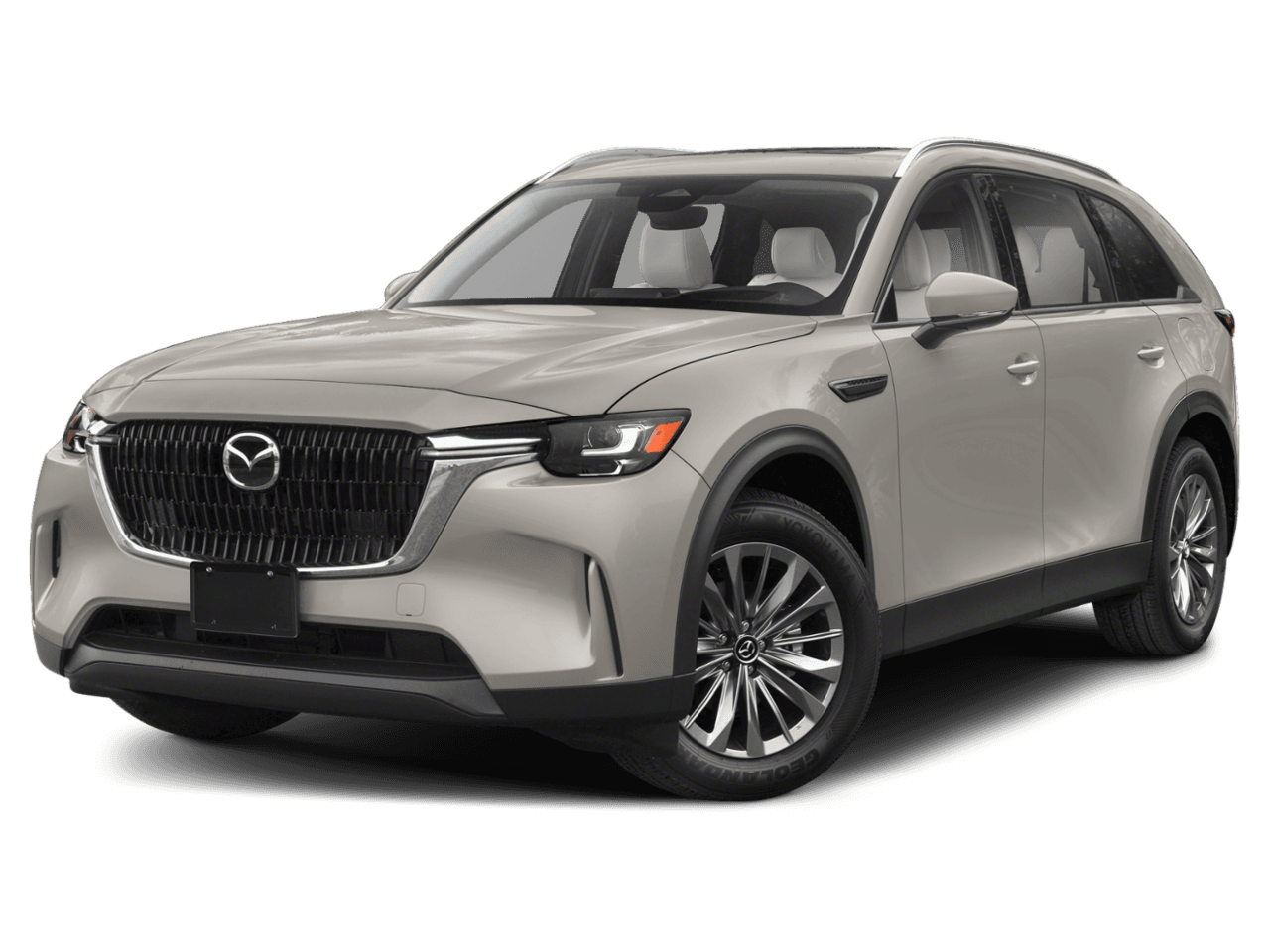2024 Mazda CX-90 3.3 Turbo Preferred Plus - Front 3/4, facing to the left