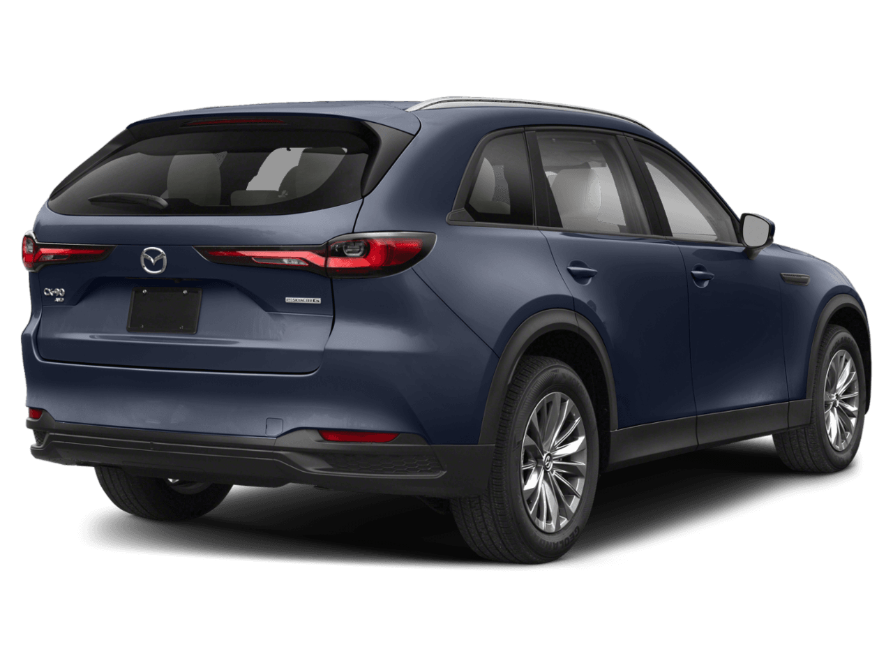 2024 Mazda CX-90 3.3 Turbo Preferred Plus - Rear 3/4, facing to the right