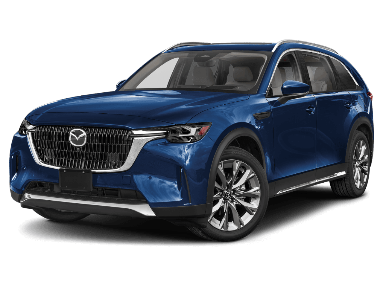 2024 Mazda CX-90 3.3 Turbo Premium Plus - Front 3/4, facing to the left