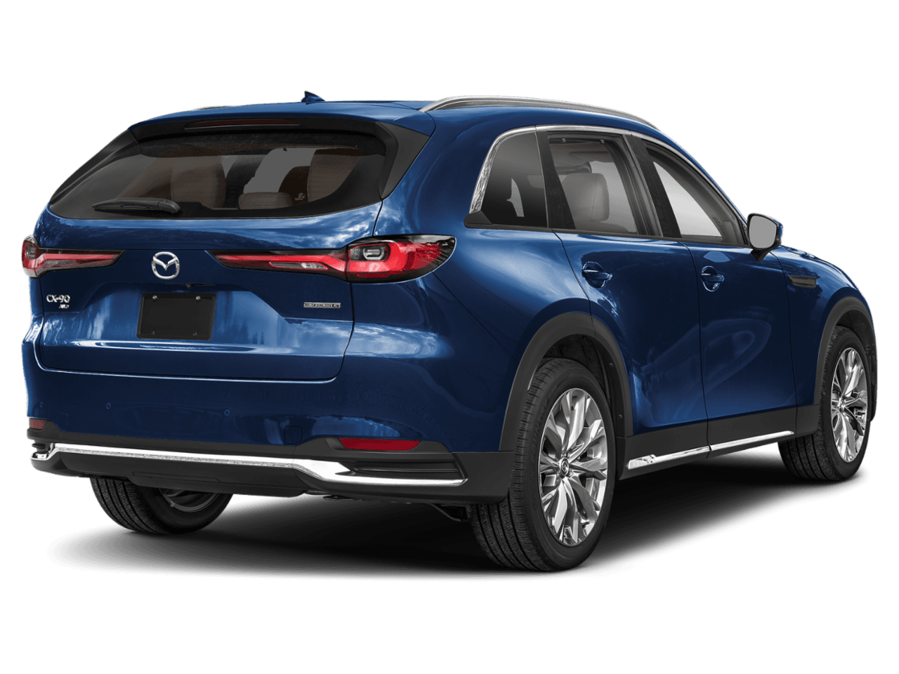 2024 Mazda CX-90 3.3 Turbo Premium Plus - Rear 3/4, facing to the right