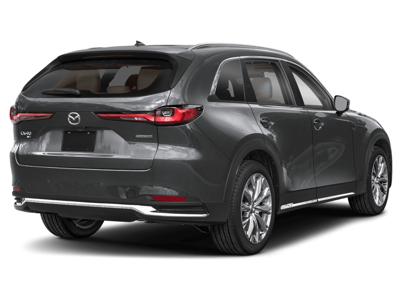 2024 Mazda CX-90 3.3 Turbo Premium Plus - Rear 3/4, facing to the right